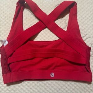 lululemon athletica Bold Red Sports Bra